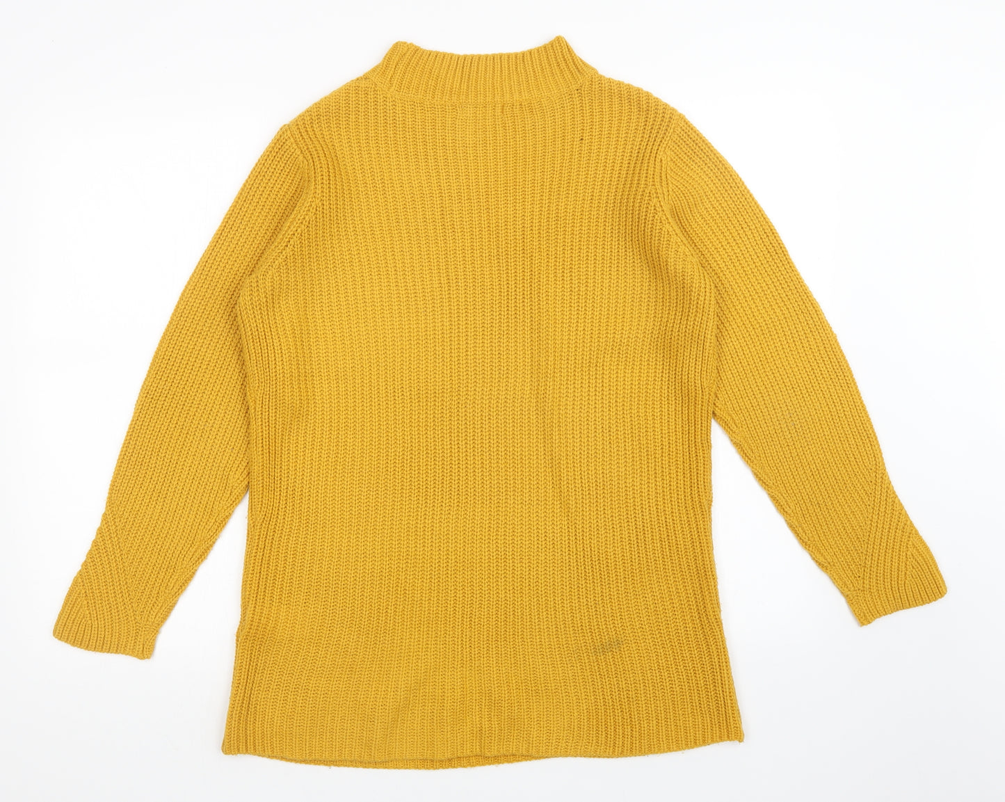 Damart Womens Yellow   Pullover Jumper Size 10