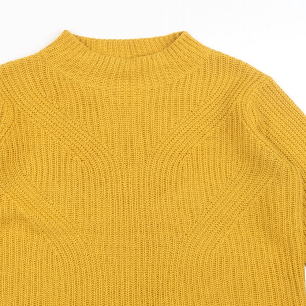 Damart Womens Yellow   Pullover Jumper Size 10