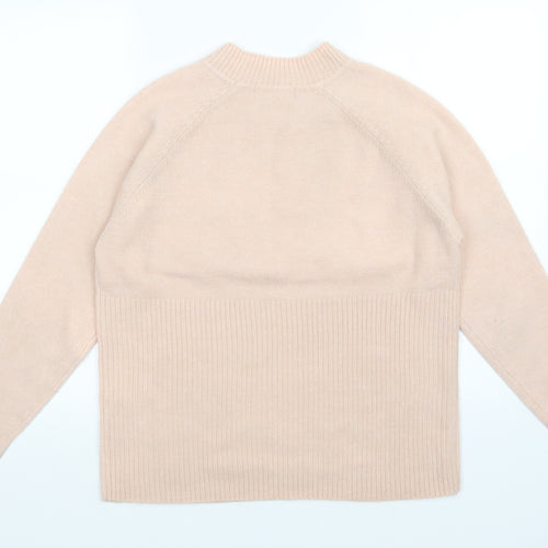 Nutmeg Womens Pink   Pullover Jumper Size 10