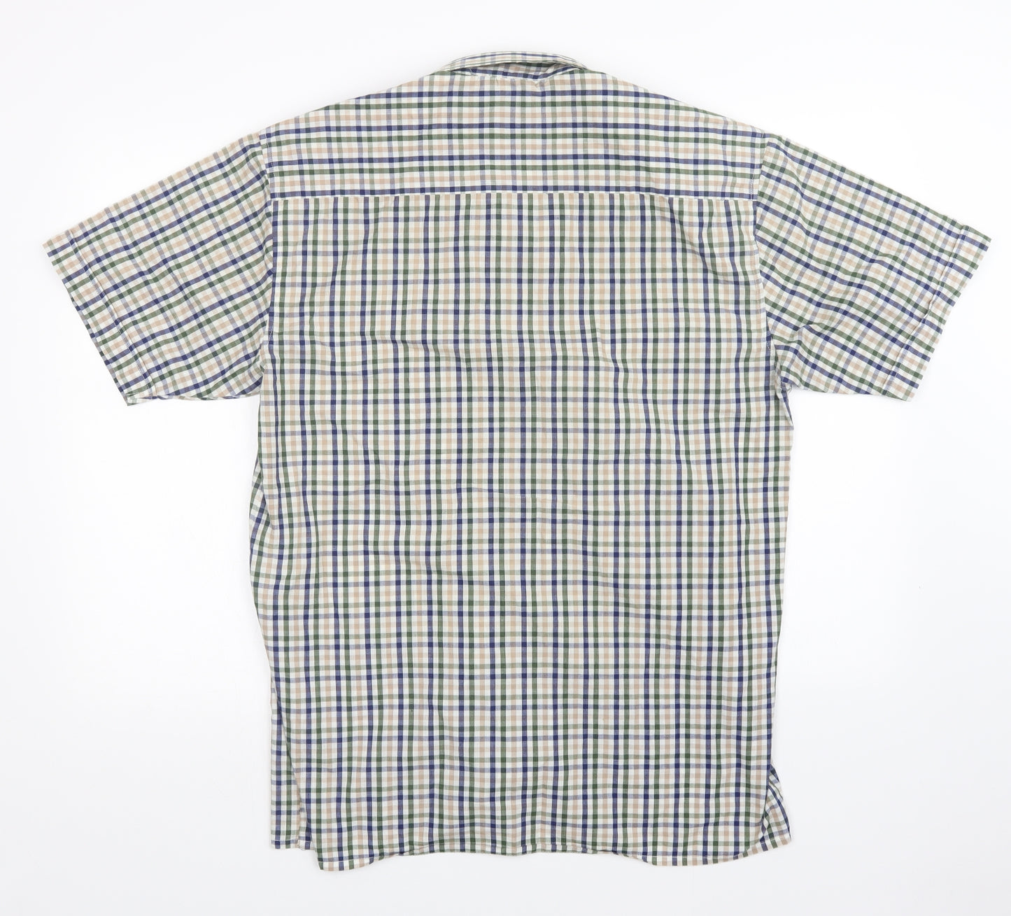 Champion Mens Multicoloured Check   Button-Up Size M