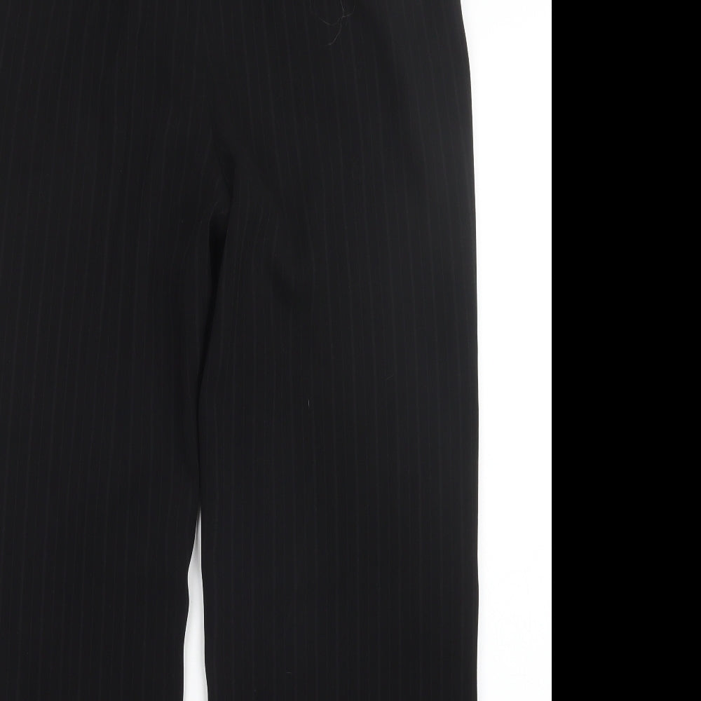 Papaya Womens Black   Trousers  Size 14 L30 in