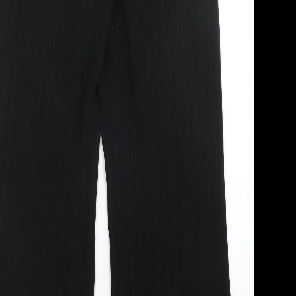 Papaya Womens Black   Trousers  Size 14 L30 in
