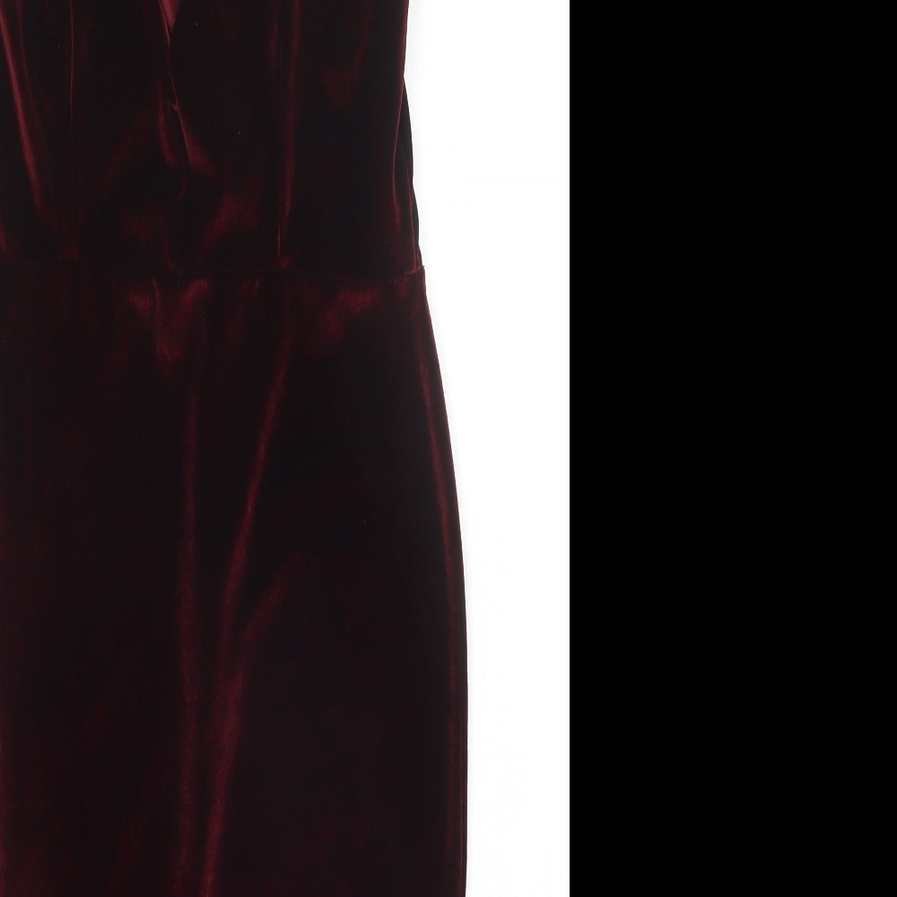 Missguided Womens Red   Sheath  Size 12