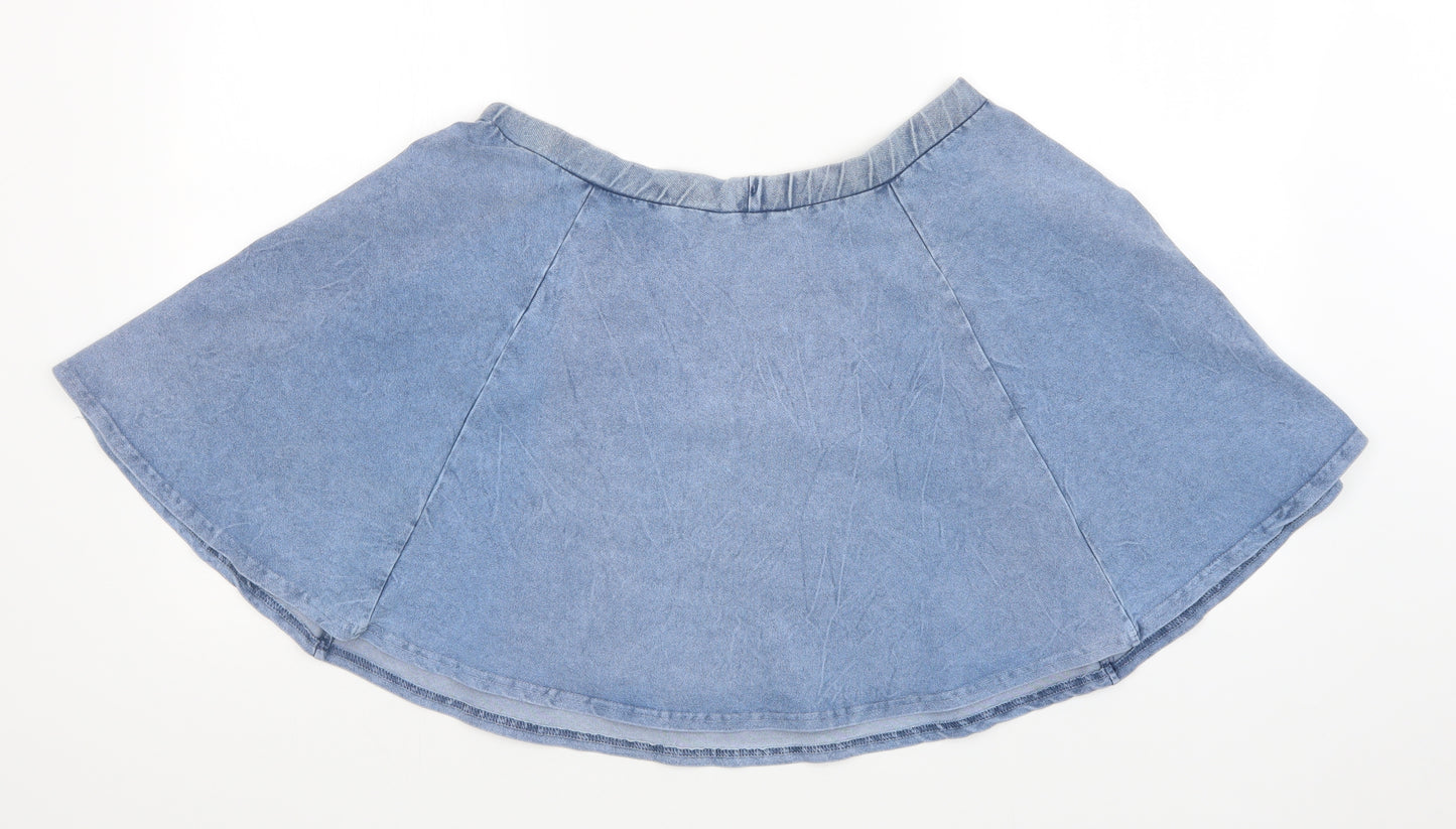 New Look Womens Blue   Mini Skirt Size 16