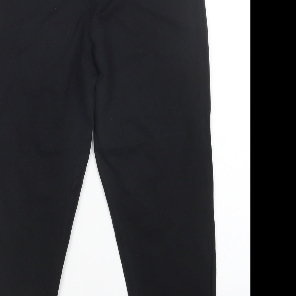 George Womens Black   Pedal Pusher Leggings Size 16 L21 in