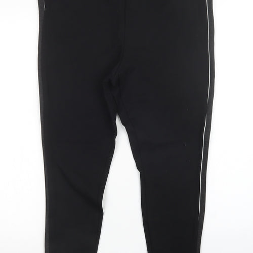 Papaya Womens Black   Jogger Leggings Size 18 L25 in