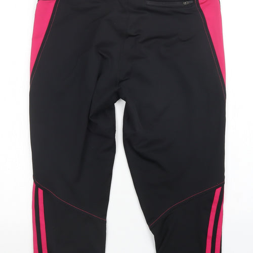 adidas Womens Black   Pedal Pusher Leggings Size L L20 in