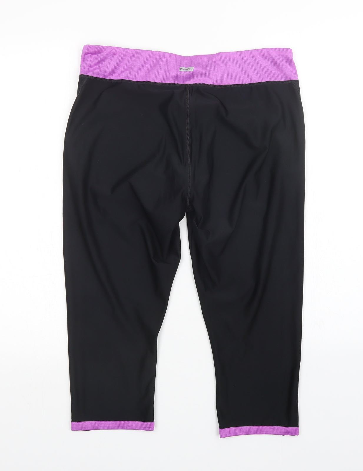 Athletic Works Womens Black   Compression Shorts Size L