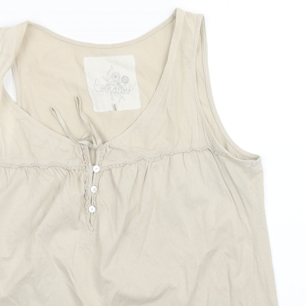 NEXT Womens Beige   Basic Tank Size 18