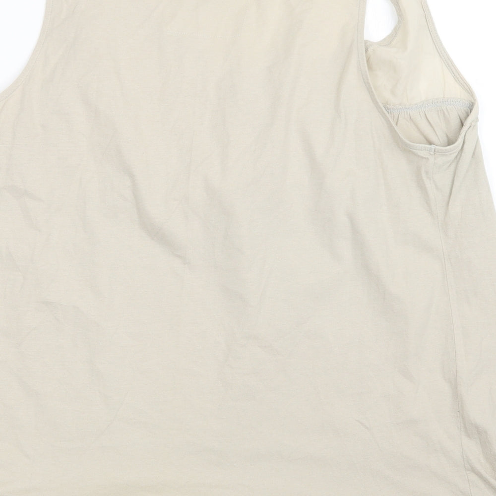 NEXT Womens Beige   Basic Tank Size 18