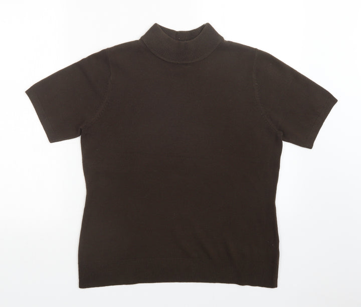 BHS Womens Brown Pullover Jumper Size 16