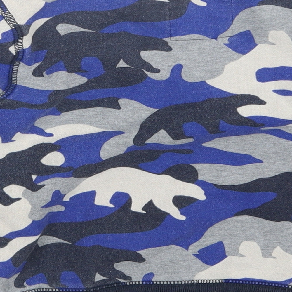 Boden Boys Multicoloured Camouflage  Pullover Sweatshirt Size 6-7 Years