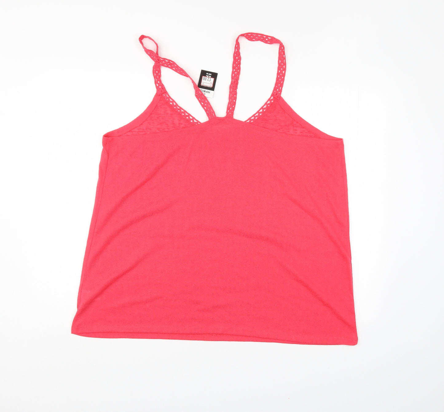Pep & Co Womens Red   Basic Tank Size 22