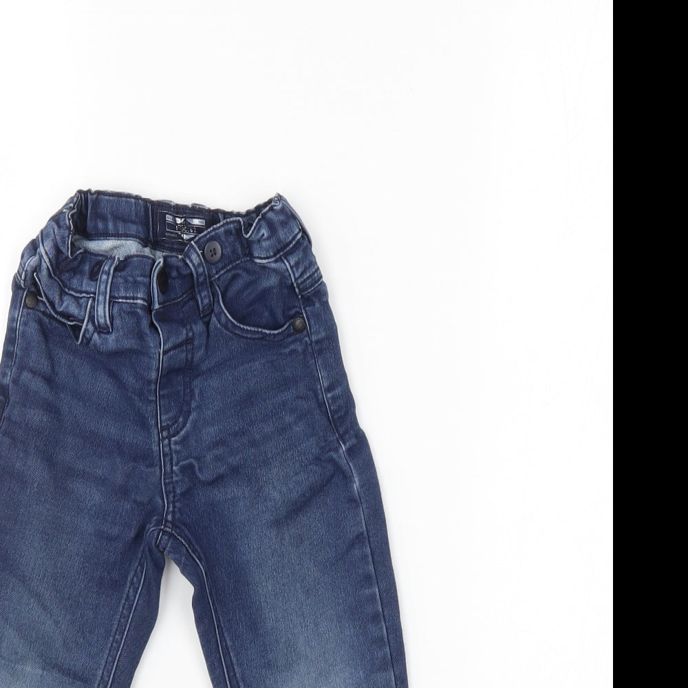 NEXT Boys Blue  Denim Straight Jeans Size 2-3 Years