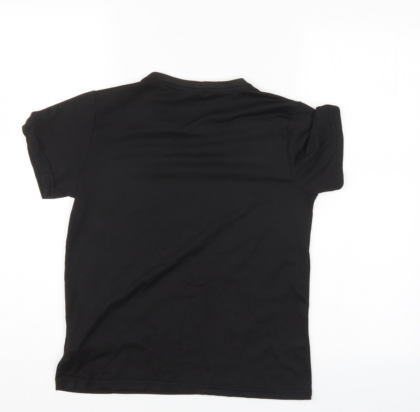 Tap Out Boys Black   Basic T-Shirt Size 7-8 Years