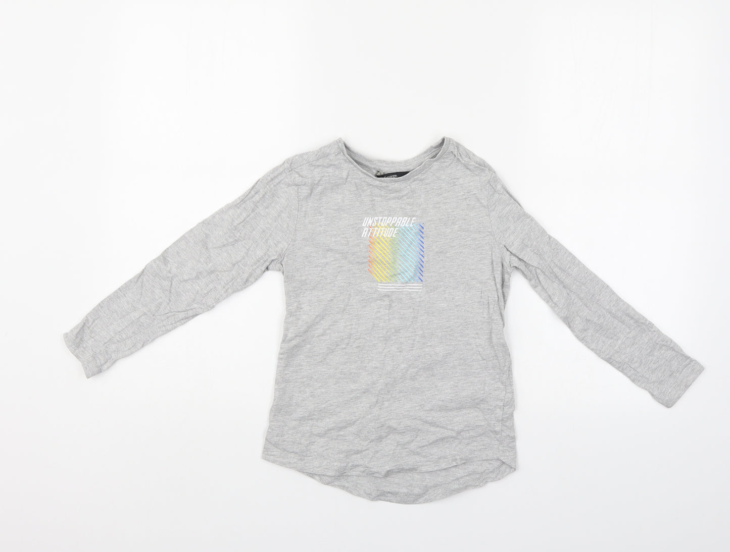 George Boys Grey   Pullover Jumper Size 7-8 Years