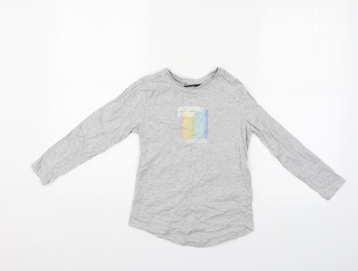 George Boys Grey   Pullover Jumper Size 7-8 Years