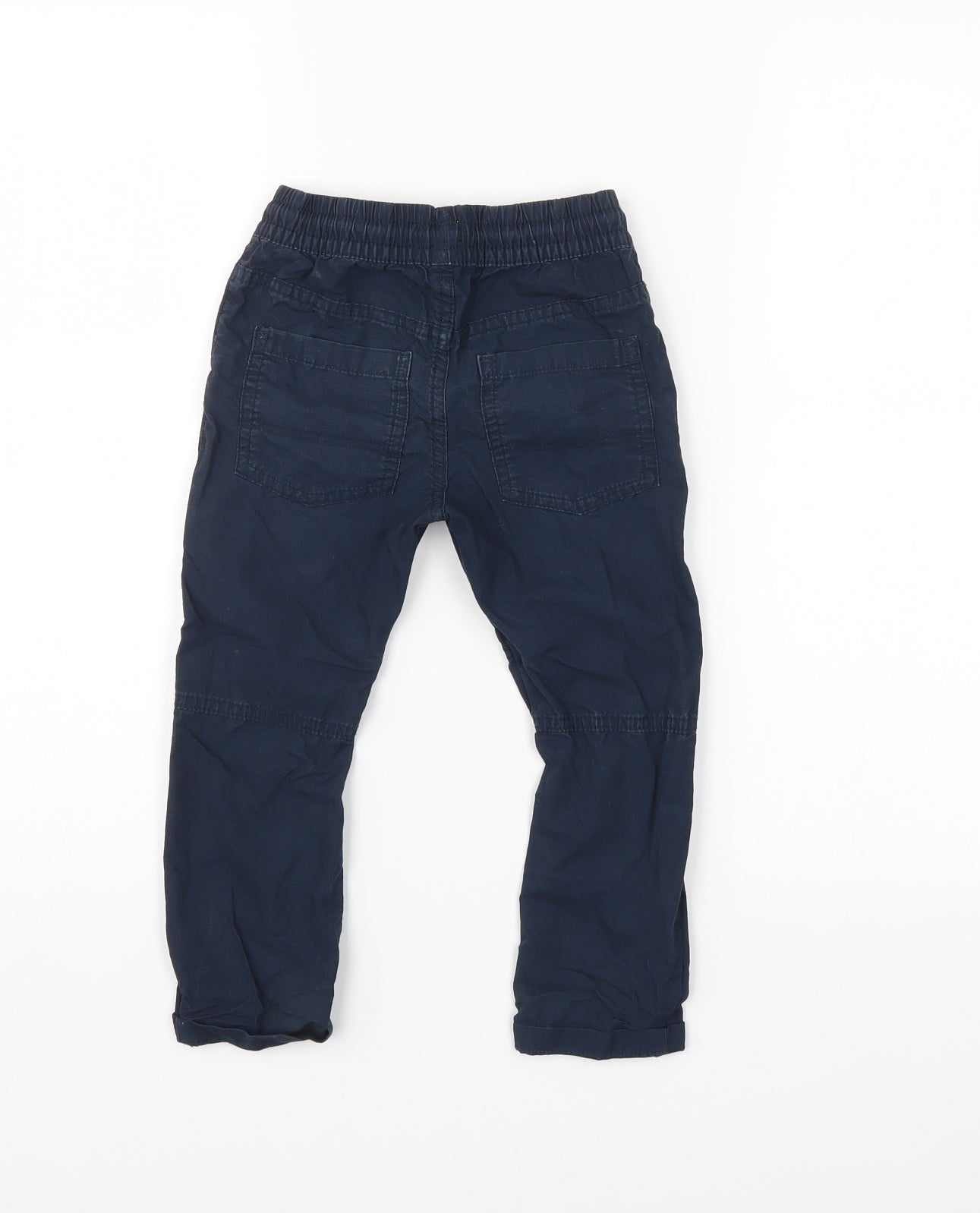 F&F Boys Blue   Cargo Trousers Size 2-3 Years