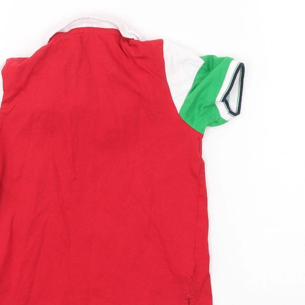 George Boys Multicoloured   Basic Polo Size 2-3 Years  - Wales