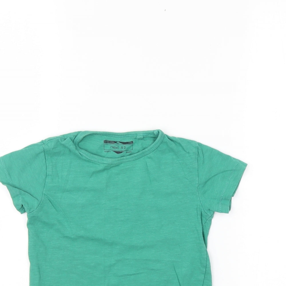 NEXT Boys Green   Basic T-Shirt Size 2-3 Years