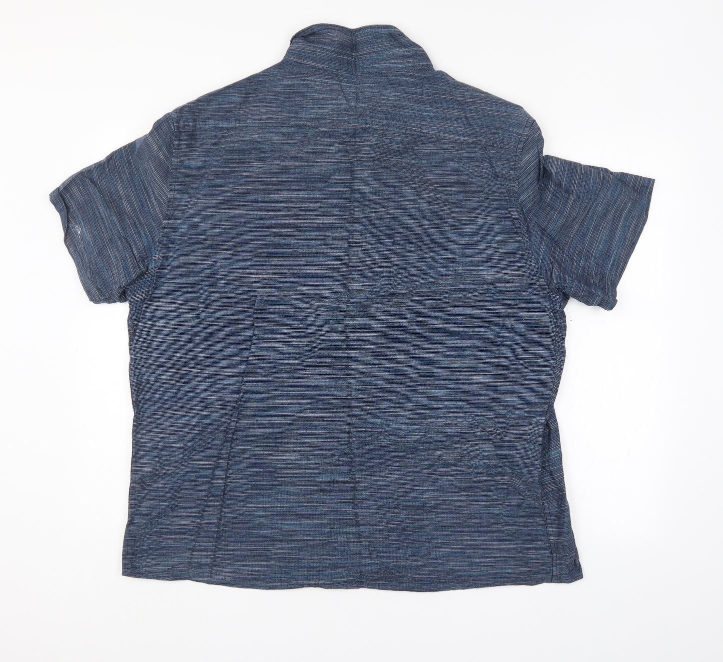 George Mens Blue    Button-Up Size XL