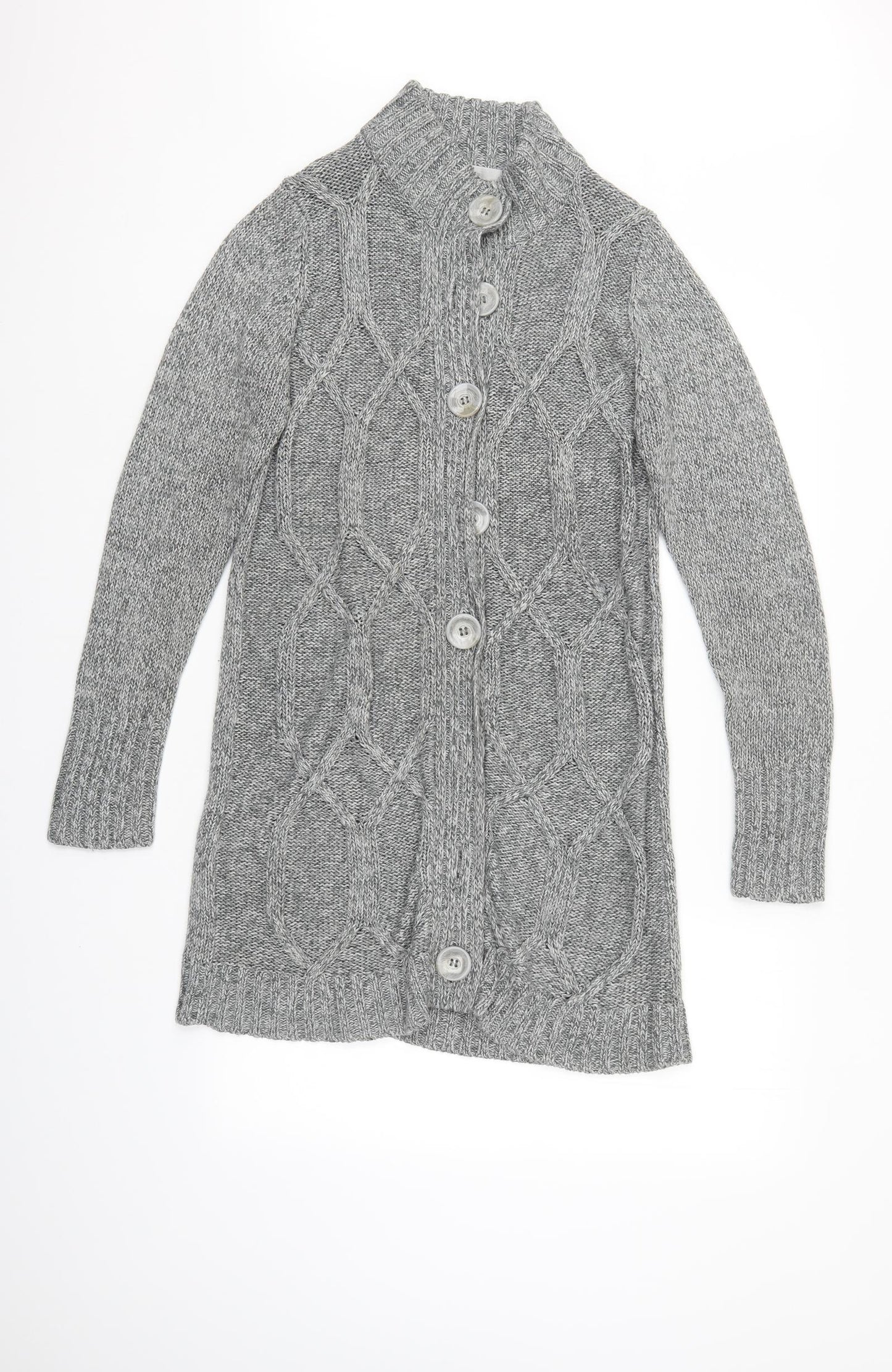 Isle Womens Grey    Coatigan Size 14