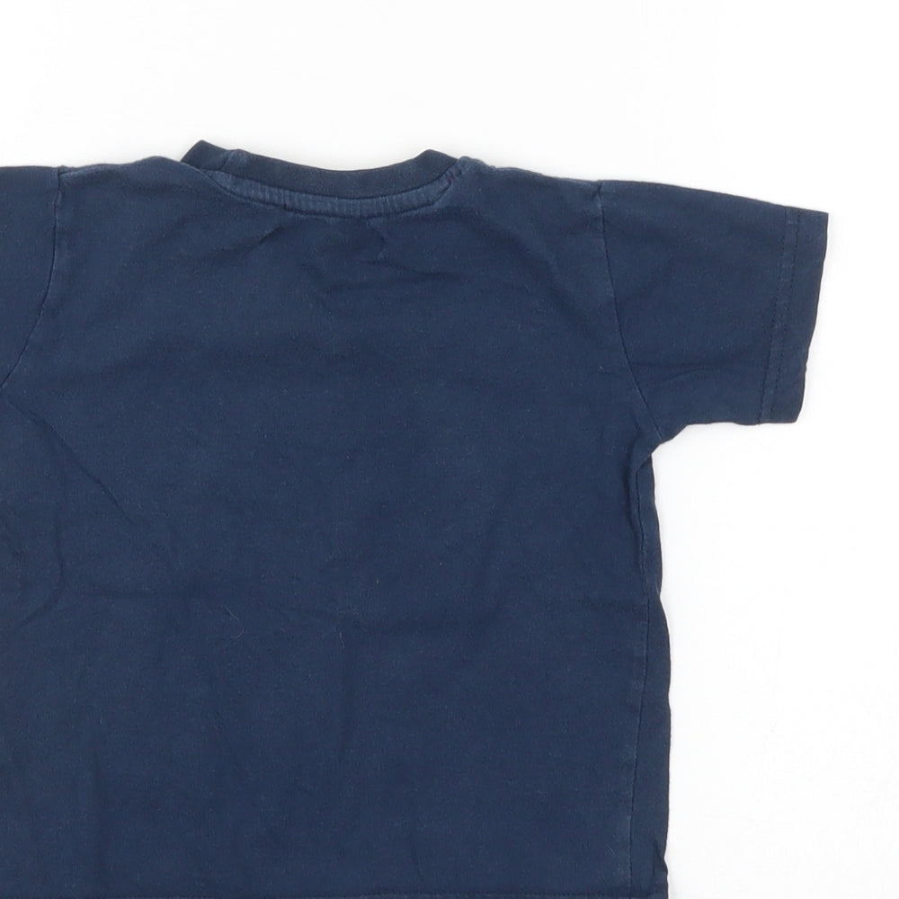 Edward Sinclair Boys Blue   Basic T-Shirt Size 18-24 Months