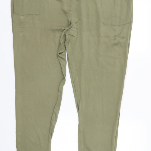 Papaya Womens Green   Trousers  Size 20 L28 in