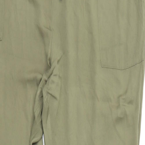 Papaya Womens Green   Trousers  Size 20 L28 in