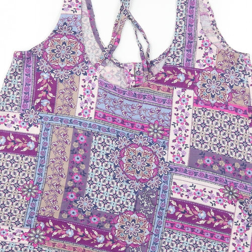 TU Womens Multicoloured   Basic Blouse Size 10