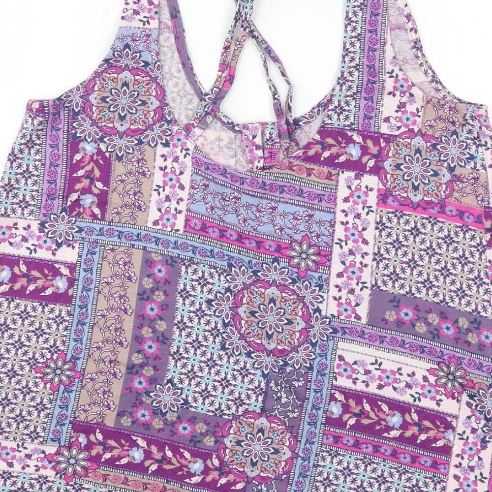 TU Womens Multicoloured   Basic Blouse Size 10
