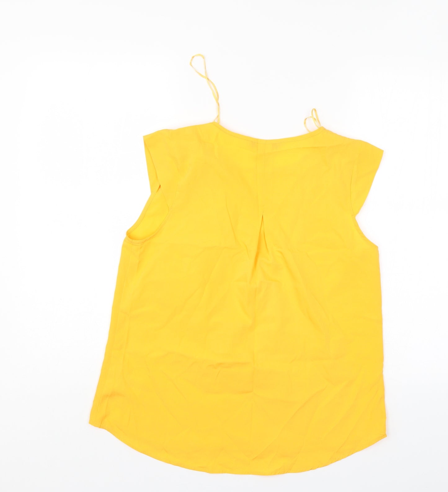 Peacocks Womens Gold   Basic Blouse Size 10