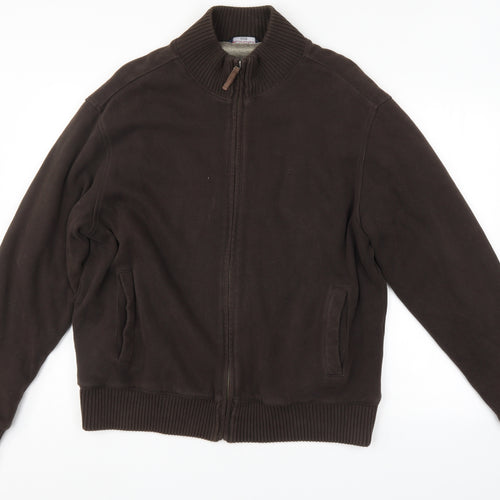 Blue Harbour Mens Brown   Jacket Coatigan Size L