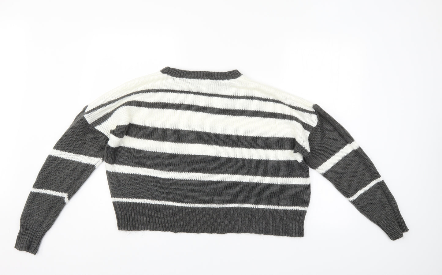 Pep & Co Womens Multicoloured Striped  Pullover Jumper Size 20