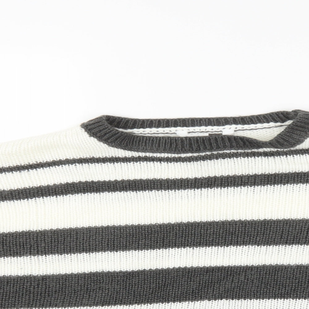 Pep & Co Womens Multicoloured Striped  Pullover Jumper Size 20