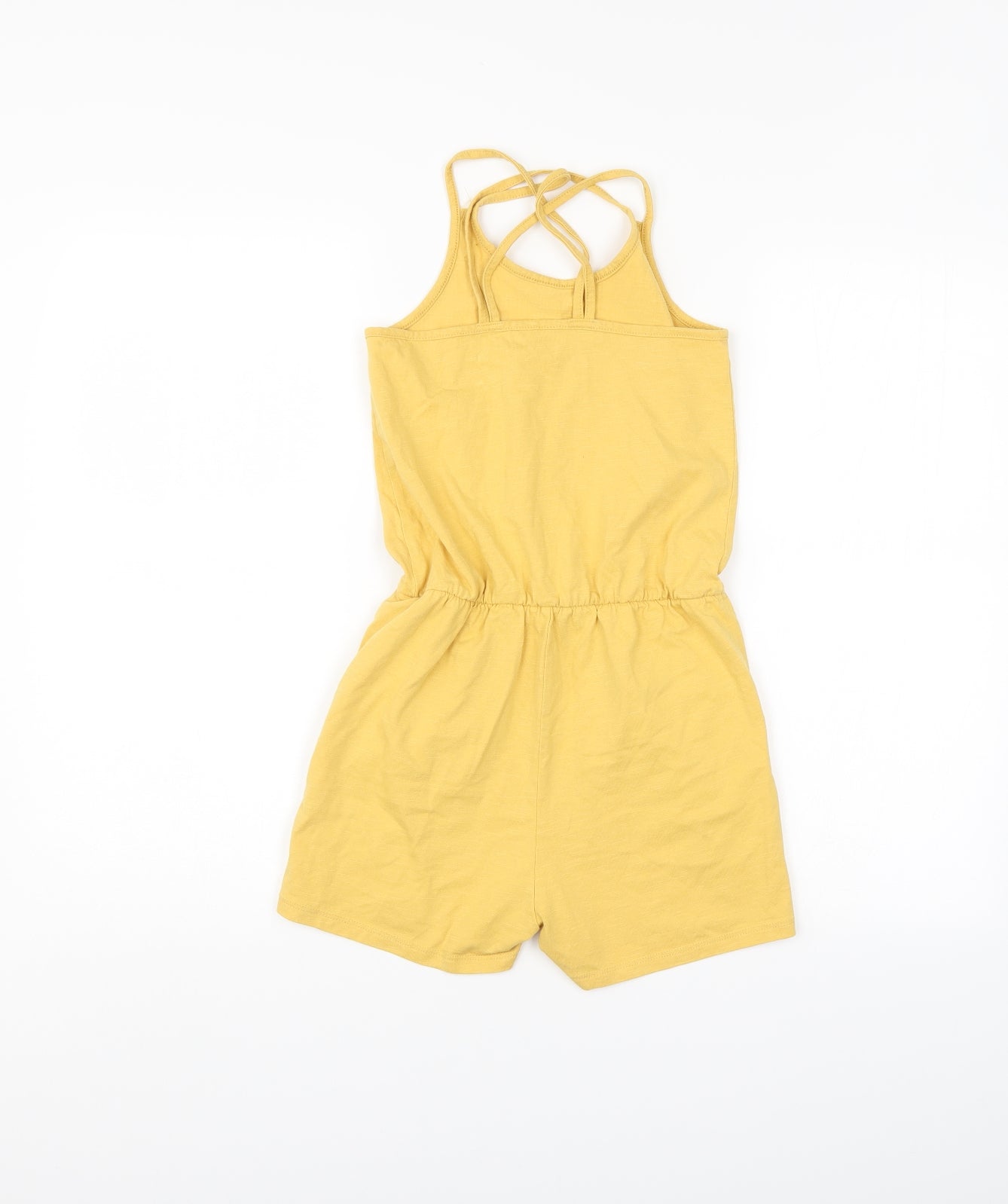 George Girls Yellow   Shorts One-Piece Size 10-11 Years
