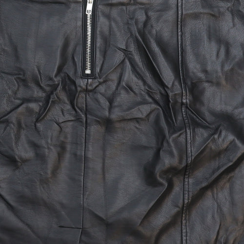 MaterialGirl Womens Black   Mini Skirt Size 14