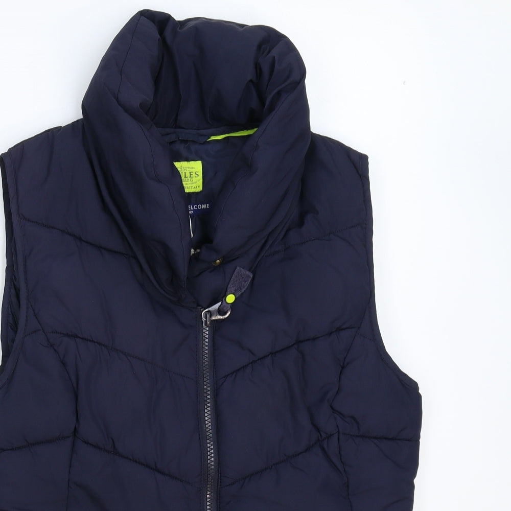 Joules Womens Blue   Gilet Jacket Size 12