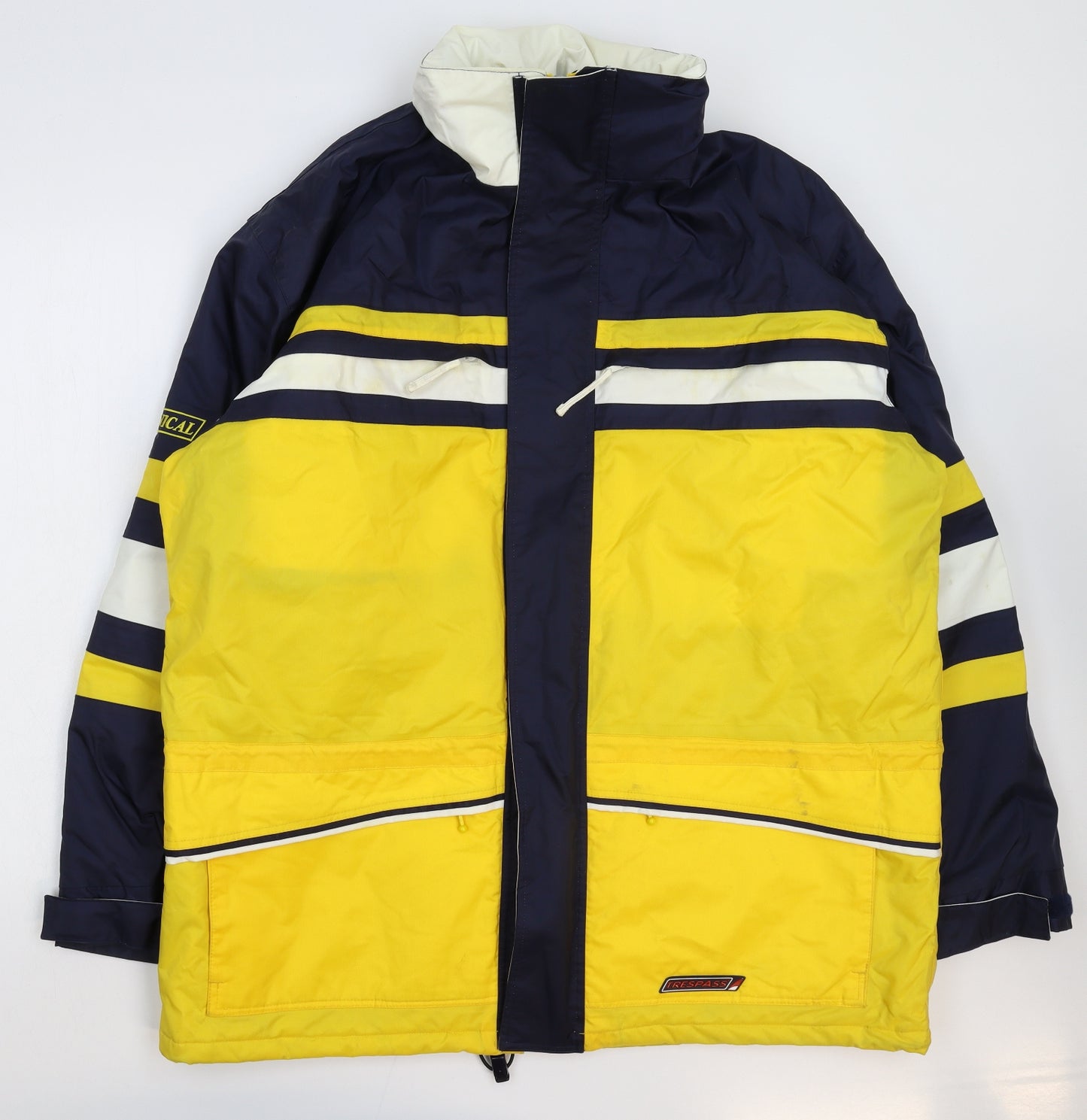 Trespass Mens Multicoloured   Rain Coat Coat Size L