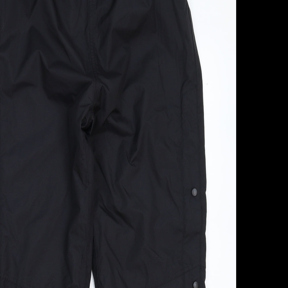 Mountain Warehouse Mens Black   Rain Trousers Trousers Size S L30 in