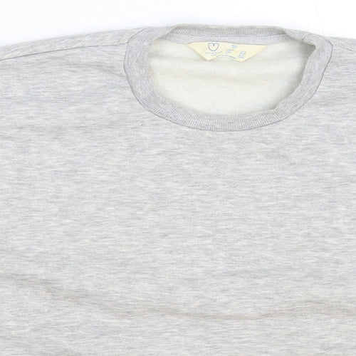 Primark Womens Grey   Pullover Sweatshirt Size 14  - Oversized