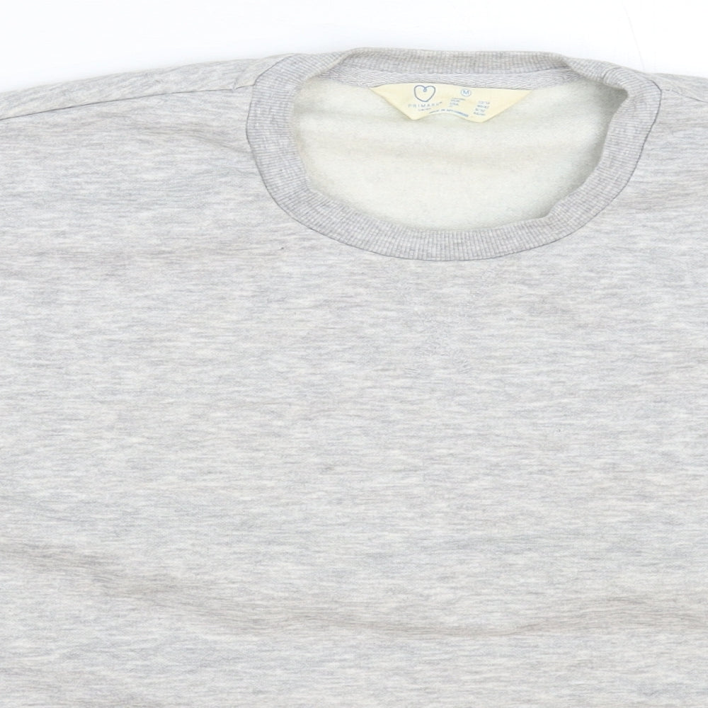 Primark Womens Grey   Pullover Sweatshirt Size 14  - Oversized