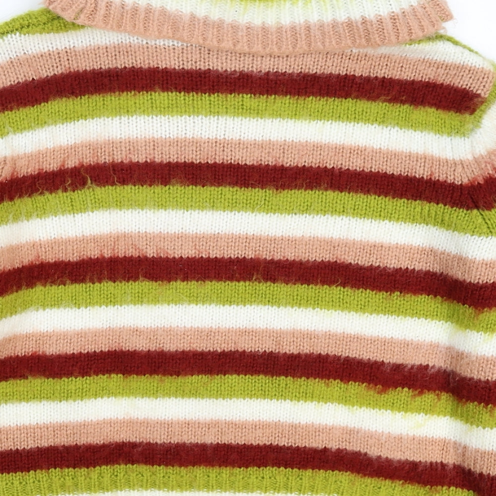 Papaya Womens Multicoloured  Knit Pullover Jumper Size M