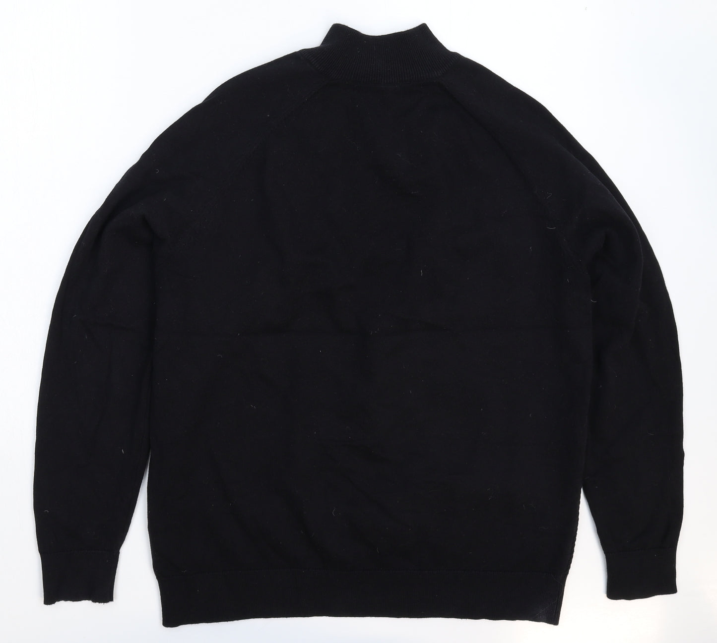 George Mens Black  Knit Pullover Jumper Size L