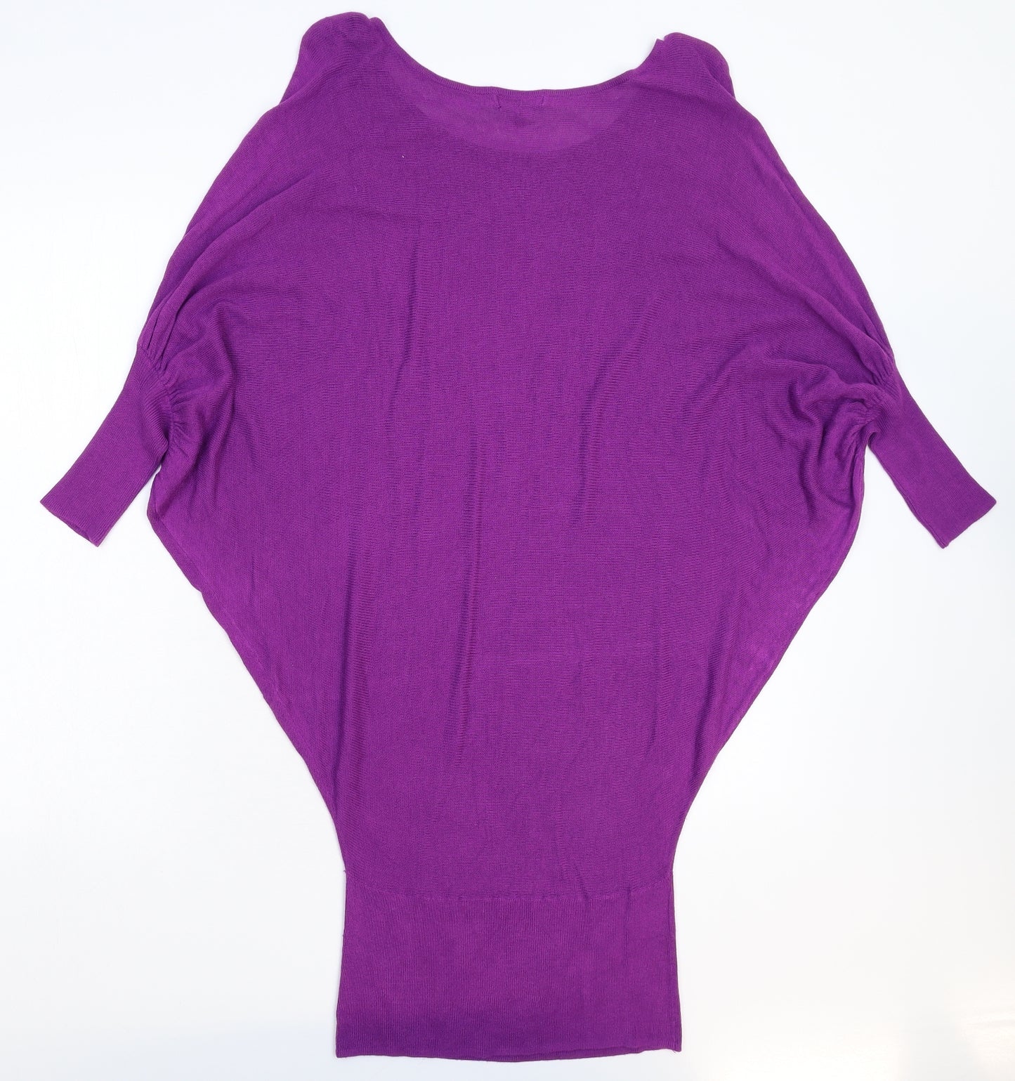 Papaya Womens Purple  Knit Jumper Dress  Size 12  - Oversized