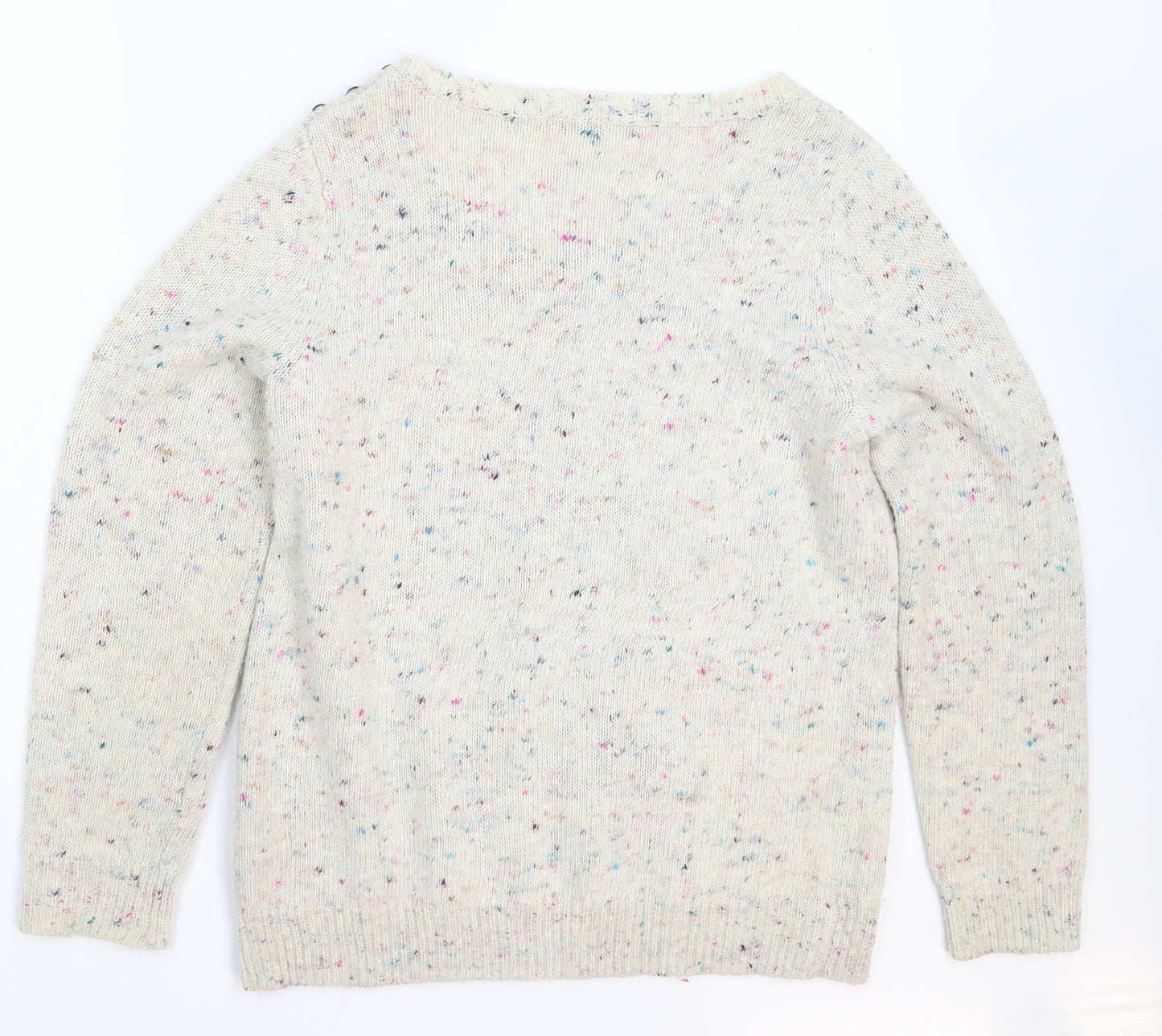 TU Womens Grey  Knit Pullover Jumper Size 16