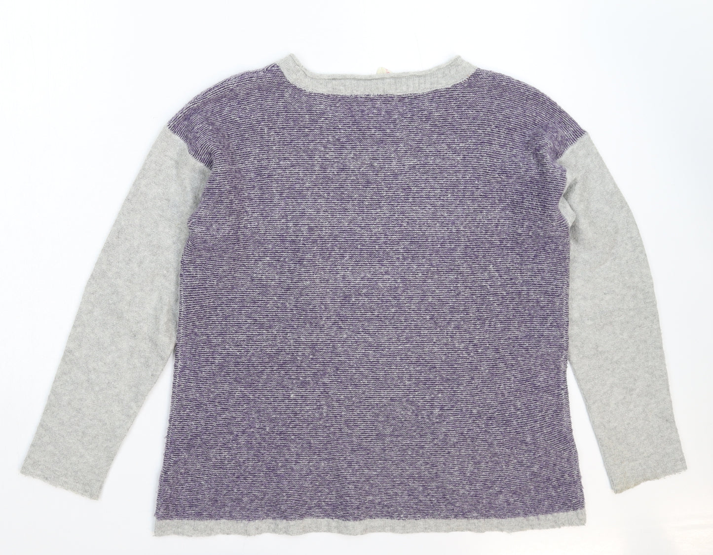 White Stuff Womens Multicoloured Striped Knit Pullover Jumper Size 12