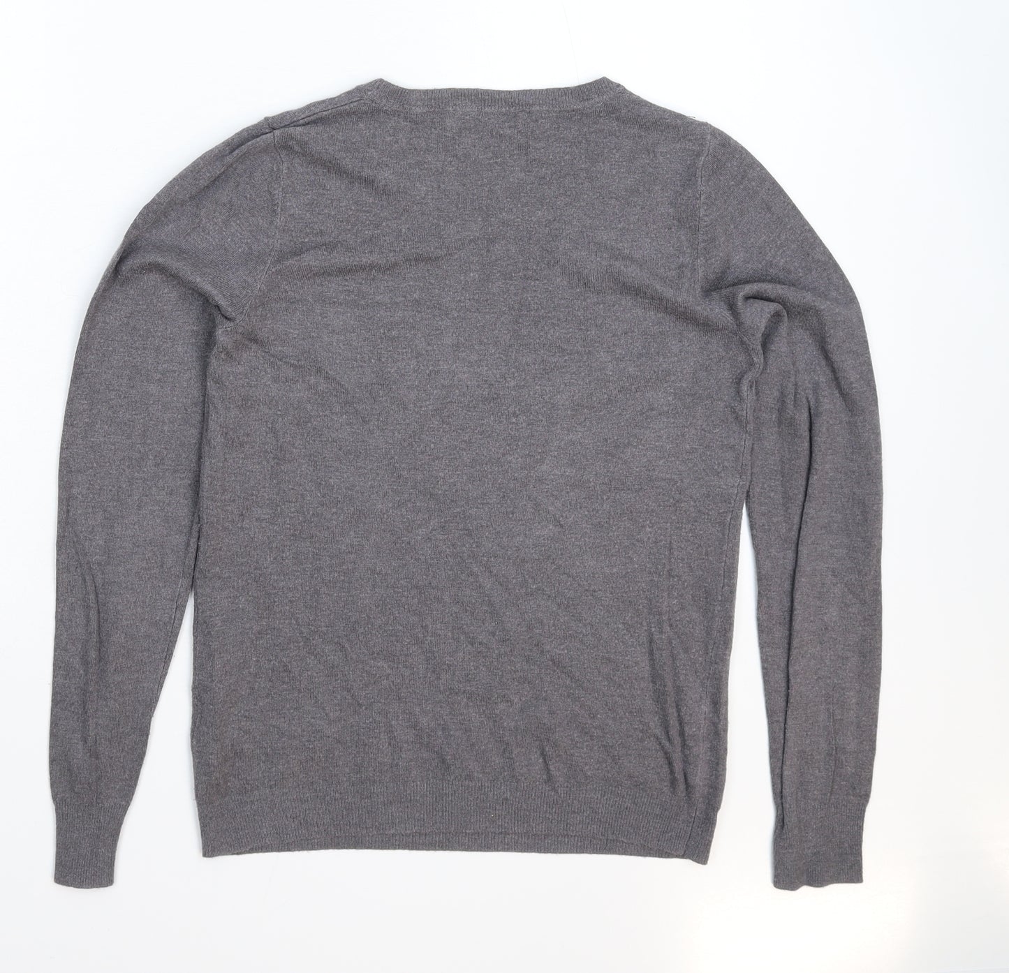 Marks and Spencer Womens Grey  Knit Pullover Jumper Size 8