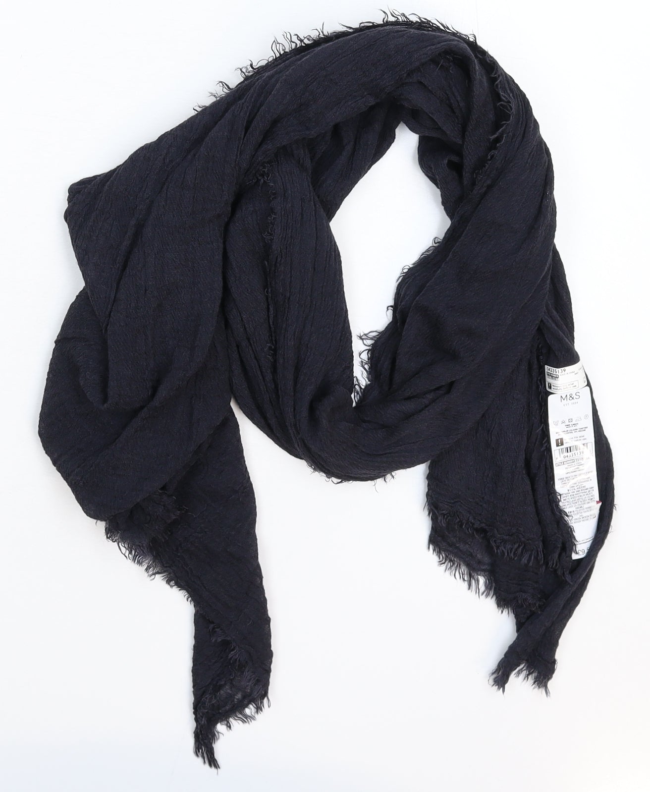 Marks and Spencer Womens Grey  Knit  Scarf