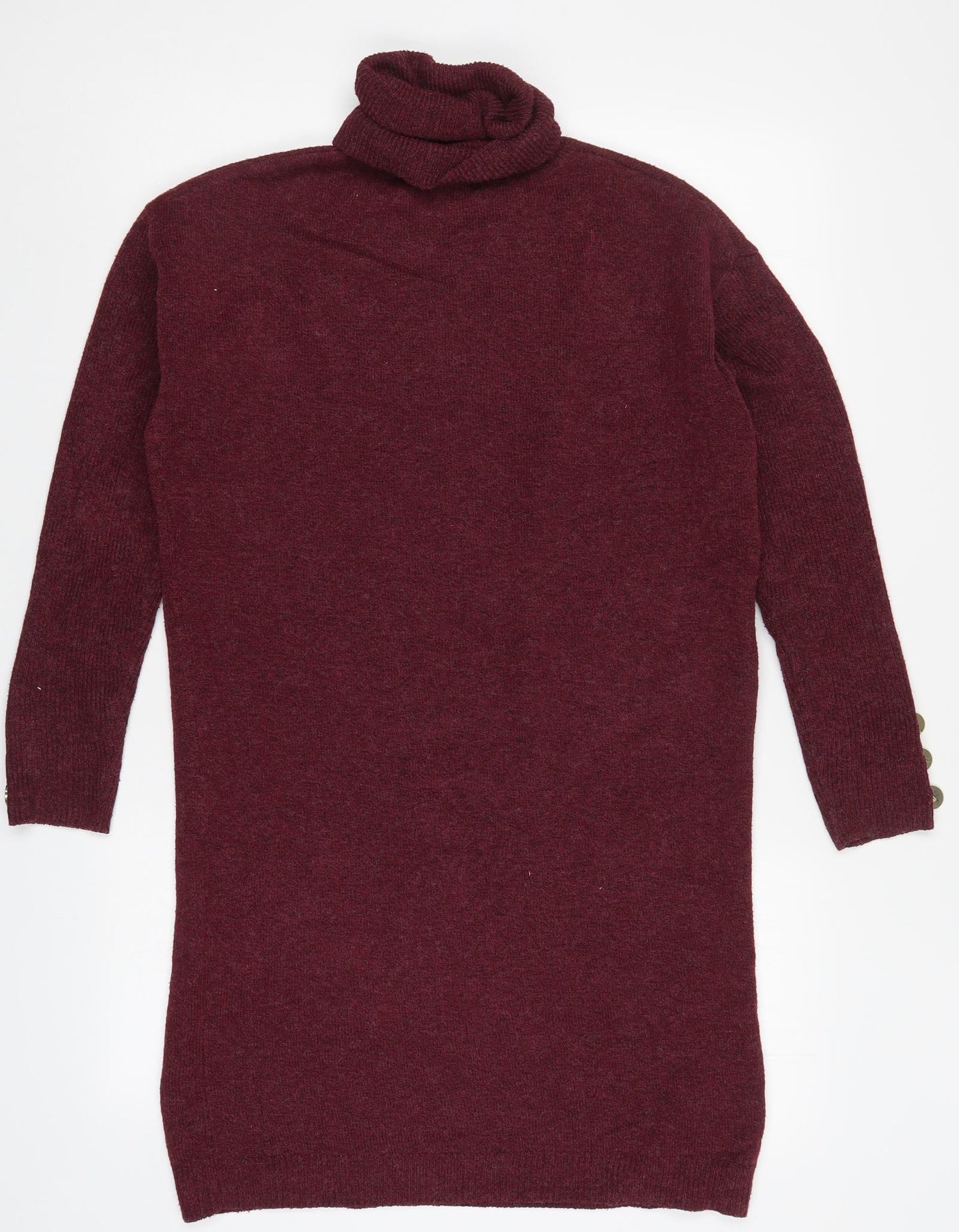 Primark Womens Red  Knit Pullover Jumper Size 4